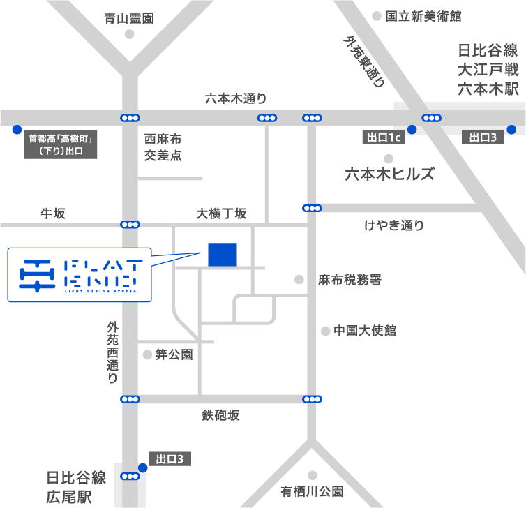 アクセスマップ